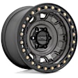 KM23679060438N Aluminum Charcoal Wheel, 17 in. X 9 in., 6 x 5.5 Bolt Pattern