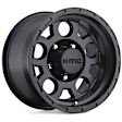 KM52289060700A Aluminum Matte Black Wheel, 18 in. X 9 in., 6 x 5.5 Bolt Pattern