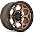 KM54179068612N Aluminum Matte Bronze Wheel, 17 in. X 9 in., 6 x 5.5 Bolt Pattern