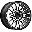 2008 Hummer H3 - Aluminum Satin Black Wheel, 16 in. x 8 in., 6 x 5.5 Bolt Pattern