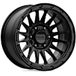 KM54279068712N Aluminum Satin Black Wheel, 17 in. X 9 in., 6 x 5.5 Bolt Pattern