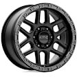 KM54478568700 Aluminum Satin Black Wheel, 17 in. X 8.5 in., 6 x 5.5 Bolt Pattern