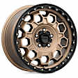 KM54578012635 Aluminum Matte Bronze Wheel, 17 in. X 8 in., 5 x 4.5 in. Bolt Pattern
