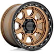 KM54889080618 Aluminum Matte Bronze Wheel, 18 in. X 9 in., 8 x 6.5 in. Bolt Pattern