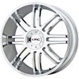KM71429066230 Aluminum Chrome Wheel, 20 in. X 9 in., 6 x 5.5 Bolt Pattern
