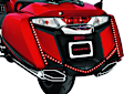 3247 Light Bar - Gloss Black, Direct Fit, Set of 2