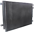 A/C Condenser, With Receiver Drier and Integrated Oil Cooler, 6 Cyl., 3.6L Engine