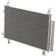 A/C Condenser, Hatchback