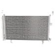 2019 Subaru Forester - A/C Condenser, 4 Cyl 2.5L
