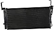 2001-2006 Hyundai Santa Fe - A/C Condenser, With Receiver Drier