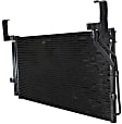 2001-2006 Hyundai Santa Fe - A/C Condenser, With Receiver Drier