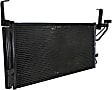 2001-2006 Hyundai Santa Fe - A/C Condenser, With Receiver Drier