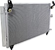 A/C Condenser, With Receiver Drier, 6 Cyl., 3.0L Engine