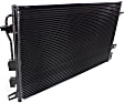2005-2007 Chrysler Town & Country - A/C Condenser, With Integrated Oil Cooler
