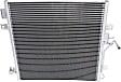 2009 Dodge Nitro - A/C Condenser, 6 Cyl 4.0L