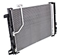 2008-2015 Mercedes Benz C350 - A/C Condenser, With Receiver Drier
