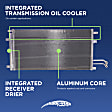 A/C Condenser, With Receiver Drier