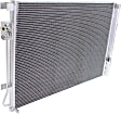2012-2017 Kia Rio - A/C Condenser, With Receiver Drier, 4 Cyl., 1.6L Engine
