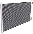 2001-2003 Acura CL - A/C Condenser, 6 Cyl. Engine