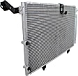 A/C Condenser, With Receiver Drier, Base Model, 6 Cyl., 3.0L Engine