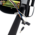 Passenger Side Mirror, Power, Heated, Chrome, without Signal Light, without Puddle Light, without Auto-Dimming