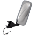 Driver Side Mirror Power Adjust, Heated, Chrome, without Signal Light, without Puddle Light, without Auto-Dimming, with Temp Sensor