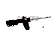 338022 Front, Passenger Side Bare Strut, GR-2/Excel-G Series