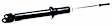 341197 Rear, Driver or Passenger Side Bare Strut, GR-2/Excel-G Series