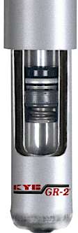 343177 Rear, Driver or Passenger Side Shock, GR-2/Excel-G Series