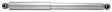 KG6415 Front, Driver or Passenger Side Shock, Motorhome - Stripped Chassis, Gas-A-Just Series