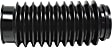 SB103 Shock and Strut Boot - Black, Strut boot, Direct Fit, Sold Individually