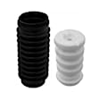SB107 Shock and Strut Boot - Black, Strut boot, Direct Fit, Sold Individually