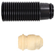 1990 Volkswagen Jetta - Shock and Strut Boot - Black, Strut boot, Direct Fit, Sold individually