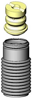 SB112 Shock and Strut Boot - Black, Strut boot, Direct Fit, Sold Individually