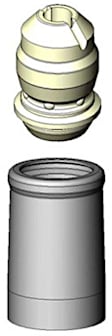 SB122 Shock and Strut Boot - Black, Strut boot, Direct Fit, Sold individually