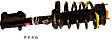 SR4167 Front, Driver or Passenger Side Fully Loaded Strut, Strut-Plus Series