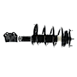 SR4275 Front, Passenger Side Bare Strut, Strut-Plus Series