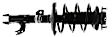 SR4394 Front, Passenger Side Bare Strut, Strut-Plus Series