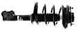 SR4421 Front, Passenger Side Bare Strut, Strut-Plus Series