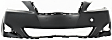 Front Primed Bumper Cover, Base Model, Without Pre-Collision System, Without Headlamp Washer Holes
