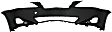 Front Primed Bumper Cover, Base Model, Without Pre-Collision System, Without Headlamp Washer Holes