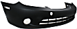 2005-2006 Lexus ES330 - Front Primed Bumper Cover, With Fog Light Holes, Without Parking Aid Sensor Holes, With Side Marker Holes