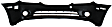 2005-2006 Lexus ES330 - Front Primed Bumper Cover, With Fog Light Holes, Without Parking Aid Sensor Holes, With Side Marker Holes