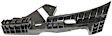 Front, Driver Side Bumper Bracket, Cover Side Support, Base Model