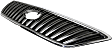 Grille, Chrome Shell with Painted Dark Gray Insert, Base Model, Japan Built Vehicle