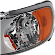 Driver Side Headlight, with Bulb, Halogen, Clear Lens, 8 Cyl., 4.6L Engine