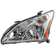 Driver Side Headlight, with Bulb, Halogen, Base Model, Japan Built Vehicle