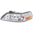 Driver Side Headlight, with Bulb, Halogen, Clear Lens, 8 Cyl., 4.6L Engine