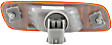 Front, Driver Side Side Marker With bulb(s)