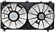 Radiator Fan - Fan Blade, Motor and Shroud, 6 Cyl., 2.5L Engine